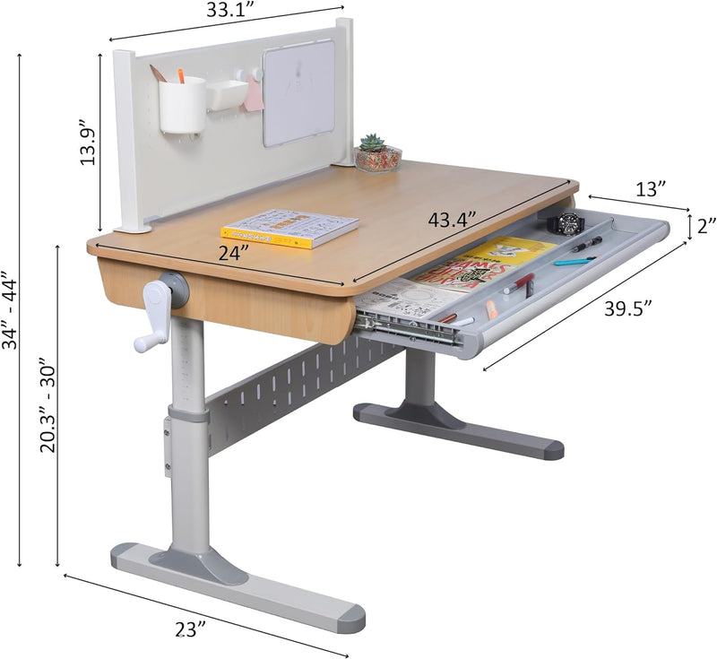 Kaleid Series Children's Desk/Chair Set