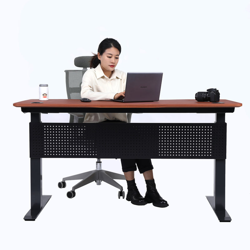 Elite Pro Series 60" Standing Desk with Stabilizer Bar