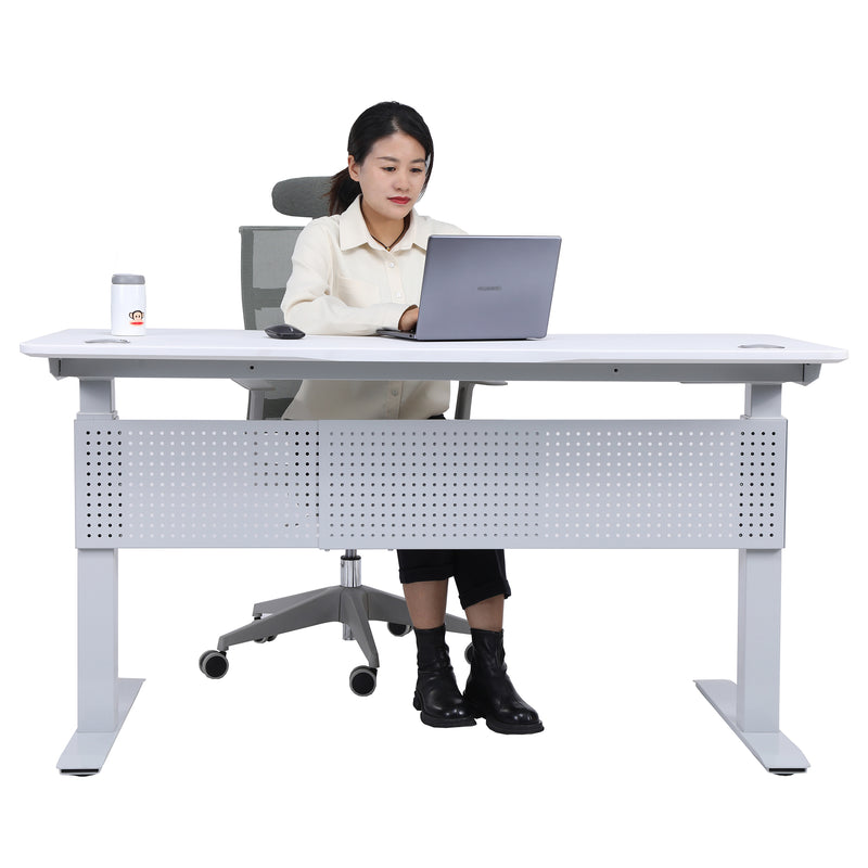 Elite Pro Series 60" Standing Desk with Stabilizer Bar