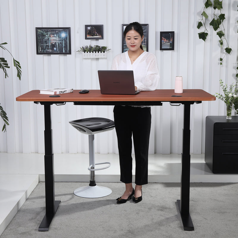 K Series 60" Standing Desk with Rectangular Top