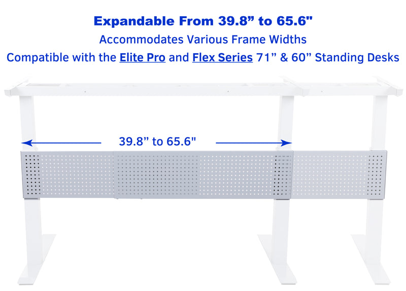 Elite Pro Series 60" Standing Desk with Stabilizer Bar